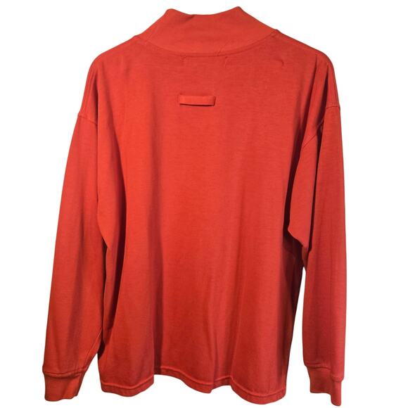 Vintage Joan Harper Mock Neck Top – Size L | Bold Red [0393] - Picture 2 of 7